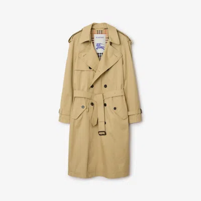 Burberry "highbury" Trench Coat In Green