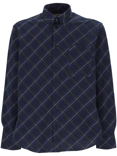 Burberry Midnight Blue Check Jacket