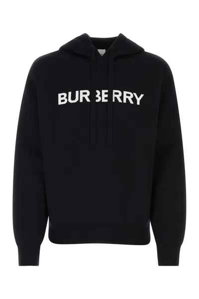 スウェット・トレーナー BURBERRY MIDNIGHT BLUE COTTON BLEND SWEATSHIRT Burberry Men Midnight Blue Cotton Blend Sweatshirt | ModeSens