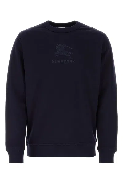 Burberry Man Midnight Blue Cotton Sweatshirt
