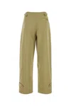Burberry Military Green Cotton Pant