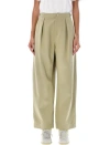 Burberry Adjustable Straps Wide-leg Cotton Pant