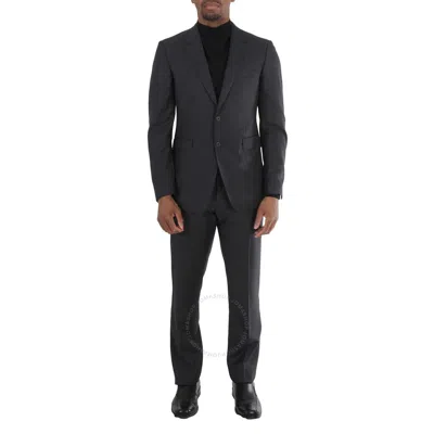 Burberry Millbank 2 Wool Tailored Suit In Charcoal In Black