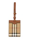 Burberry Mini Address Wallet Check In Multi