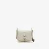 Burberry Mini B Clip Messenger Bag In Neutral