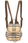 Burberry Mini Backpack In Sand
