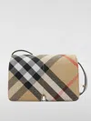 Burberry Check Snip Cross-body Bag In Nude