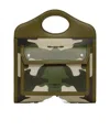 Burberry Mini Camouflage-print Tote Bag In Green
