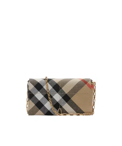 BURBERRY BURBERRY CHECKED MINI BAG