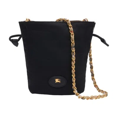 Burberry Mini Chain Crossbody In Black