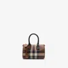 Burberry Mini Check Bowling Bag