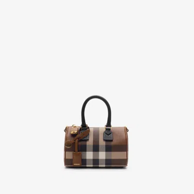 Burberry Mini Check Bowling Bag