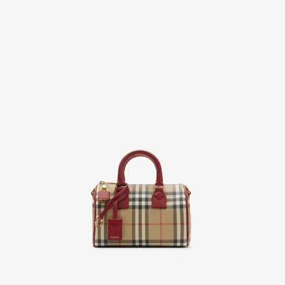 Burberry Mini Check Bowling Bag