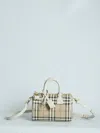 Burberry Check Bowling Bag Mini