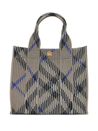 Burberry Women Tote Mini Handbag In Multicolor