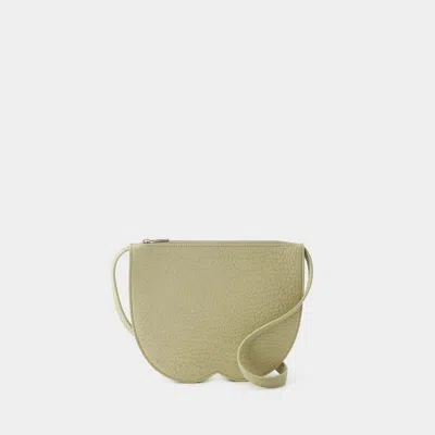 Burberry Mini Chess Clutch In Beige