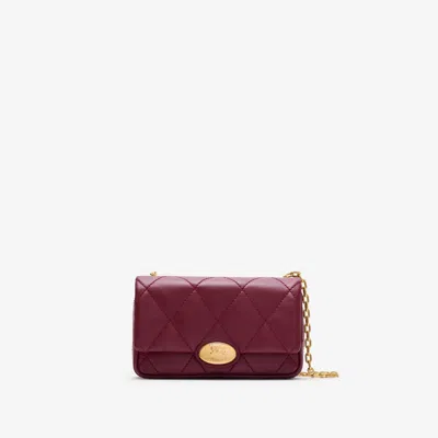 Burberry Mini Clutch Bag In Red