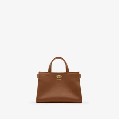Burberry Mini Cotswolds Tote In Hazel