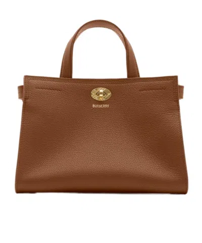 Burberry Mini Cotswolds Tote In Hazel