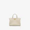Burberry Cotswolds Grainy Leather Tote Bag In Soap