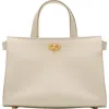 Burberry Cotswolds Grainy Leather Tote Bag In Soap