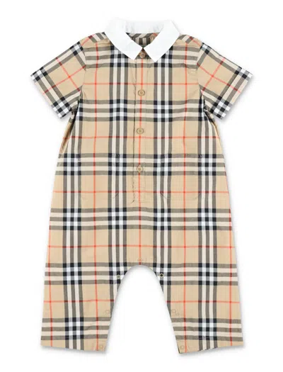 Burberry Mini Cotton Dress With Matching Bloomer Shorts In Black