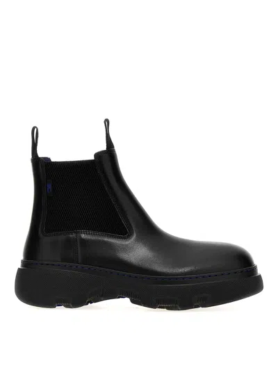 BURBERRY BOTINES - NEGRO