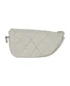 Burberry Shield Lock Tote In Gray
