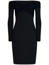 Burberry Mini Dress In Black