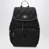 Burberry Mini Fabric Backpack In Black