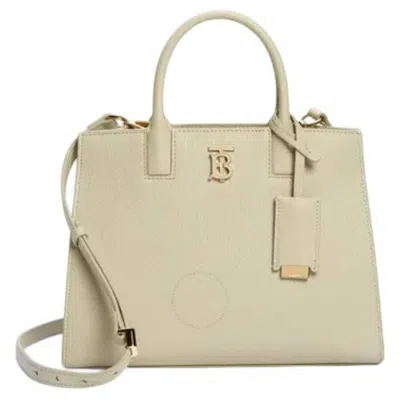 Burberry Mini Frances Leather Top Handle Bag