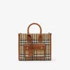 Burberry Mini Freya Tote In Multi