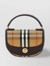 Burberry Mini Handbag With Check Pattern And Top Handle
