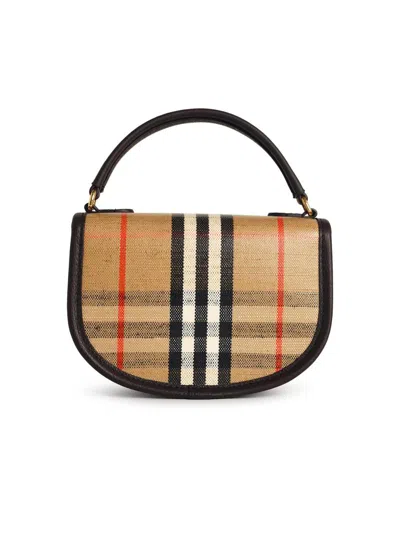 Burberry Mini 'highlands' Bag In Brown