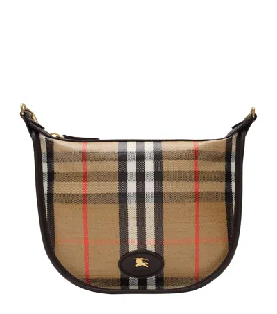 Burberry Mini Highlands Chain Bag In Neutral