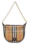 Burberry Mini Highlands Chain Bag - Women, Cotton, Linen In Nude