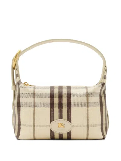 Burberry Mini Highlands Tote Bag In Brown