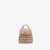 Burberry Mini Horseshoe Backpack In Pink