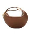 Burberry Womens Hazel Knight Arc Top-handle Leather Bag In Hazel