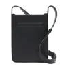 Burberry Mini Olympia Leather Crossbody Bag In Black