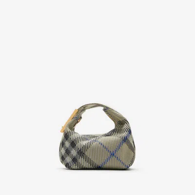 Burberry Mini Peg Duffle Bag In Lichen
