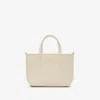 Burberry Mini Reversible Bloomsbury Tote​ In White