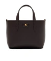 Burberry Mini Reversible Bloomsbury Tote In Black