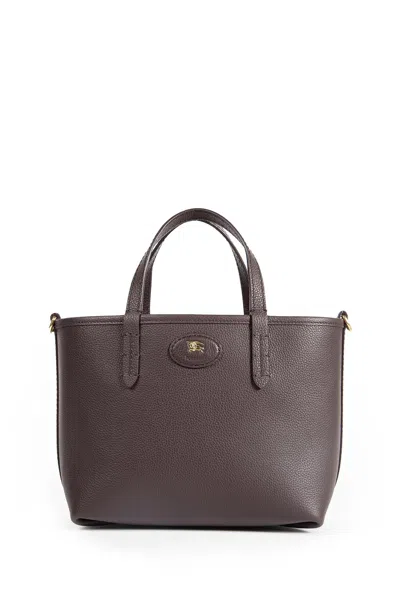 Burberry Mini Reversible Bloomsbury Tote Bag In Brown