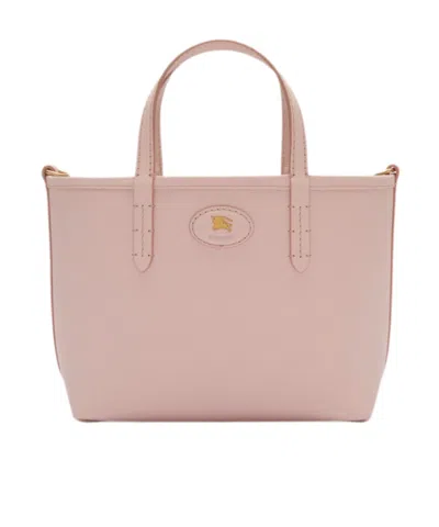 Burberry Mini Reversible Bloomsbury Tote In Pink
