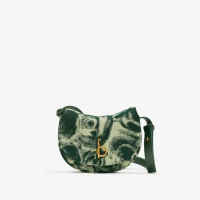 Burberry Mini Rocking Horse Bag In Ivy