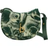 Burberry Mini Rocking Horse Bag In Ivy