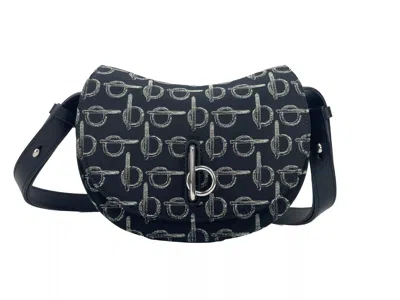 Burberry Mini Rocking Horse Crossbody Bag Purse Women's Black