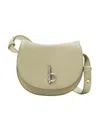 Burberry Mini Shoulder Bag With Adjustable Strap And Textured Finish In Nude