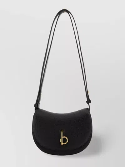 Burberry Mini Rocking Horse Shoulder Bag In Black
